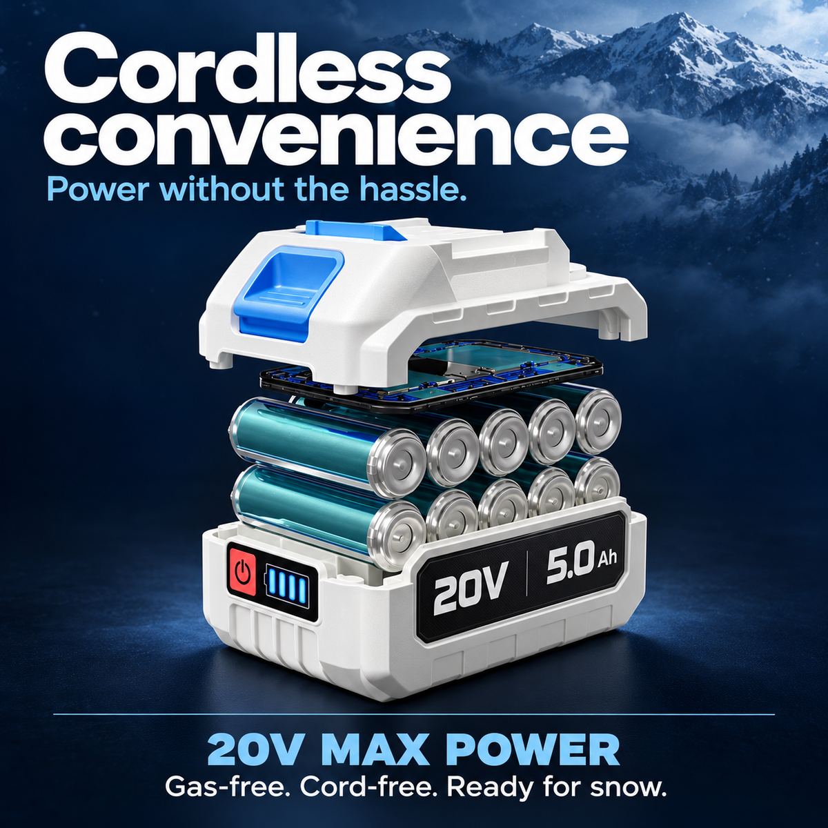 Cordless Snow Shovel