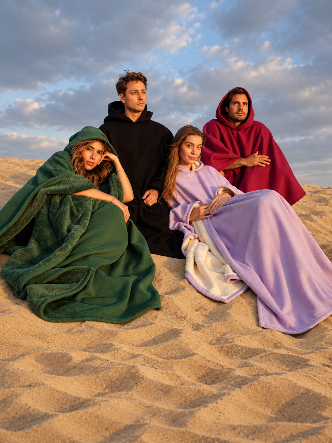 Melvy Weighted Blanket Hoodie