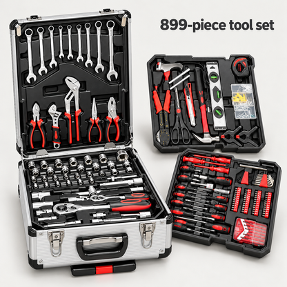Melvy 899Pcs Mechanic Set